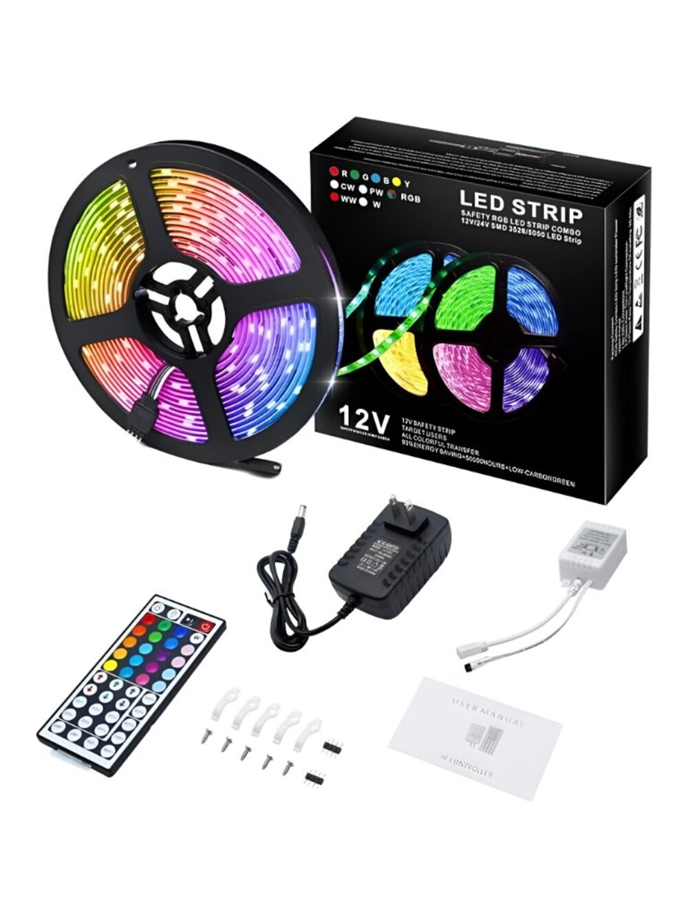 Color Changing 16.4FT RGB LED Light Strip - Picture 2 of 7